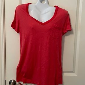Ella Moss short sleeve vneck tee